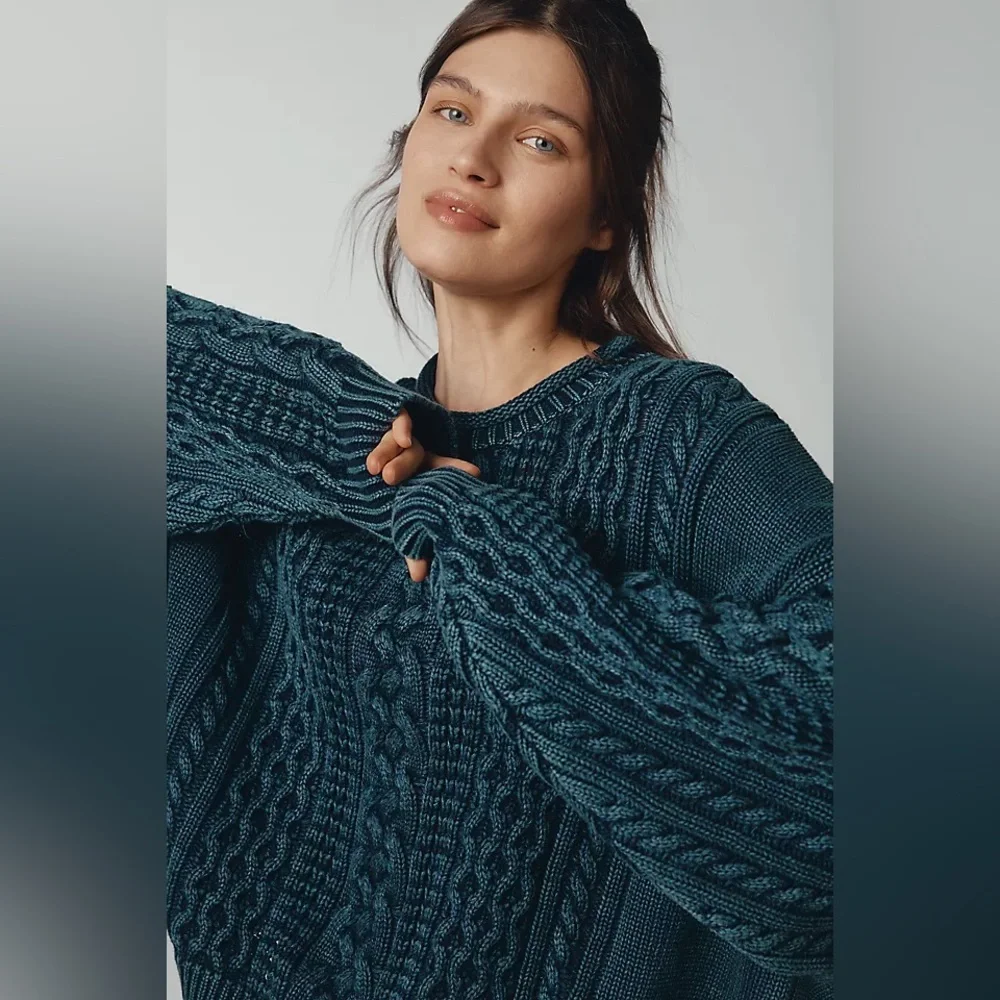 Denimist Aran Jumper - Picture 1 of 8